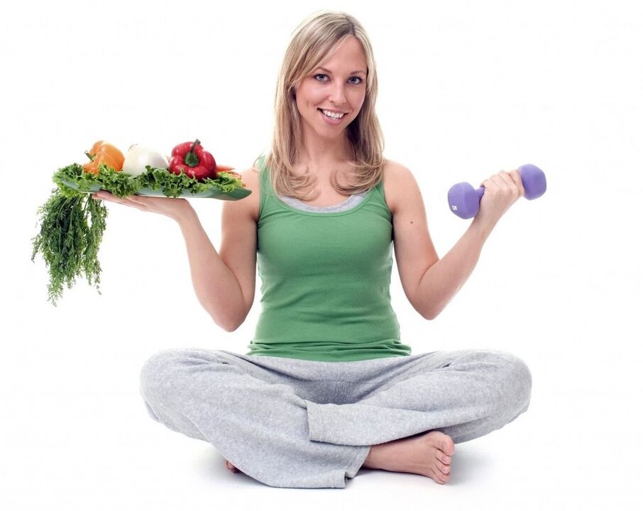 odżywianie i ćwiczenia na odchudzanie